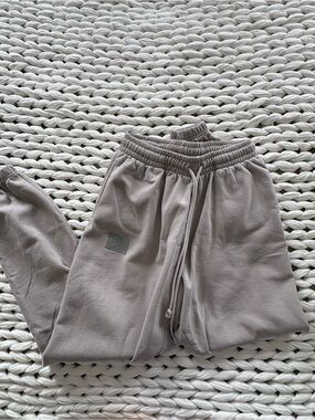 Noize Taupe Elastic Waist Sweatpants